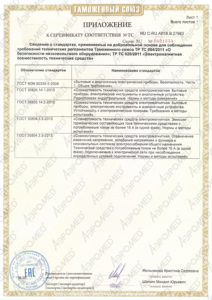 Сертификат соответствия Витасоль-2